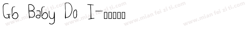 Gb Baby Do I字体转换